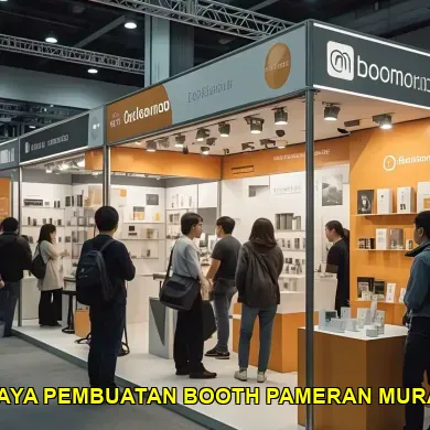 biaya pembuatan booth pameran murah